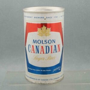 molson pull tab beer can 1