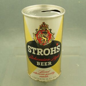 Stroh's 128-27 (zip tab) (Two-sided)